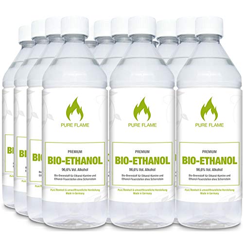 Pure Flame Premium Bioethanol Biöthanol Kamin